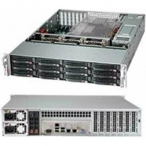 SuperMicro CSE-826BAC12-R1K23LPB корпус 2U, 12 × HDD LFF, 2 × SFF, 7 × LP, 2 × 1200 Вт