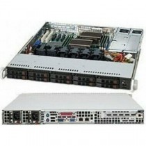 SuperMicro CSE-116TQ-R700CB — серверный корпус 1U, 700 Вт, черный