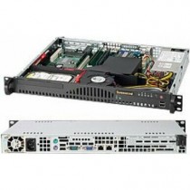SuperMicro CSE-512-203B корпус для сервера 1U, 200 Вт, черный