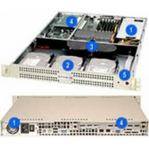 SuperMicro CSE-812L-420B, корпус для сервера