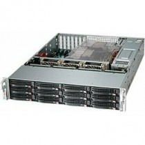 SuperMicro CSE-826BA-R920LPB, корпус для сервера 2U с блоком питания 920 Вт