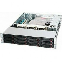 SuperMicro CSE-826E16-R500LPB корпус для сервера 2U, черный, с резервным БП 500 Вт